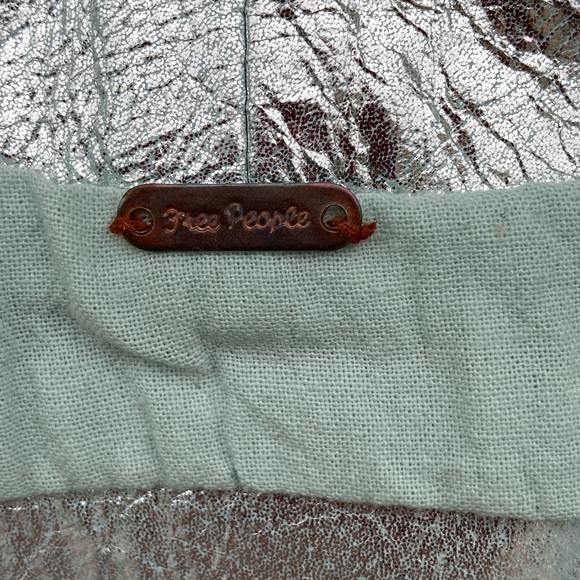 Free People Rebel Leather Harness, Color Stardust, M $98.00 NWT - Picture 8 of 11